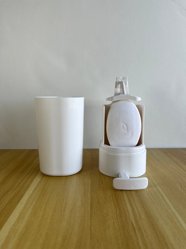 SoapShear: Mess-Free Bar Soap Dispenser